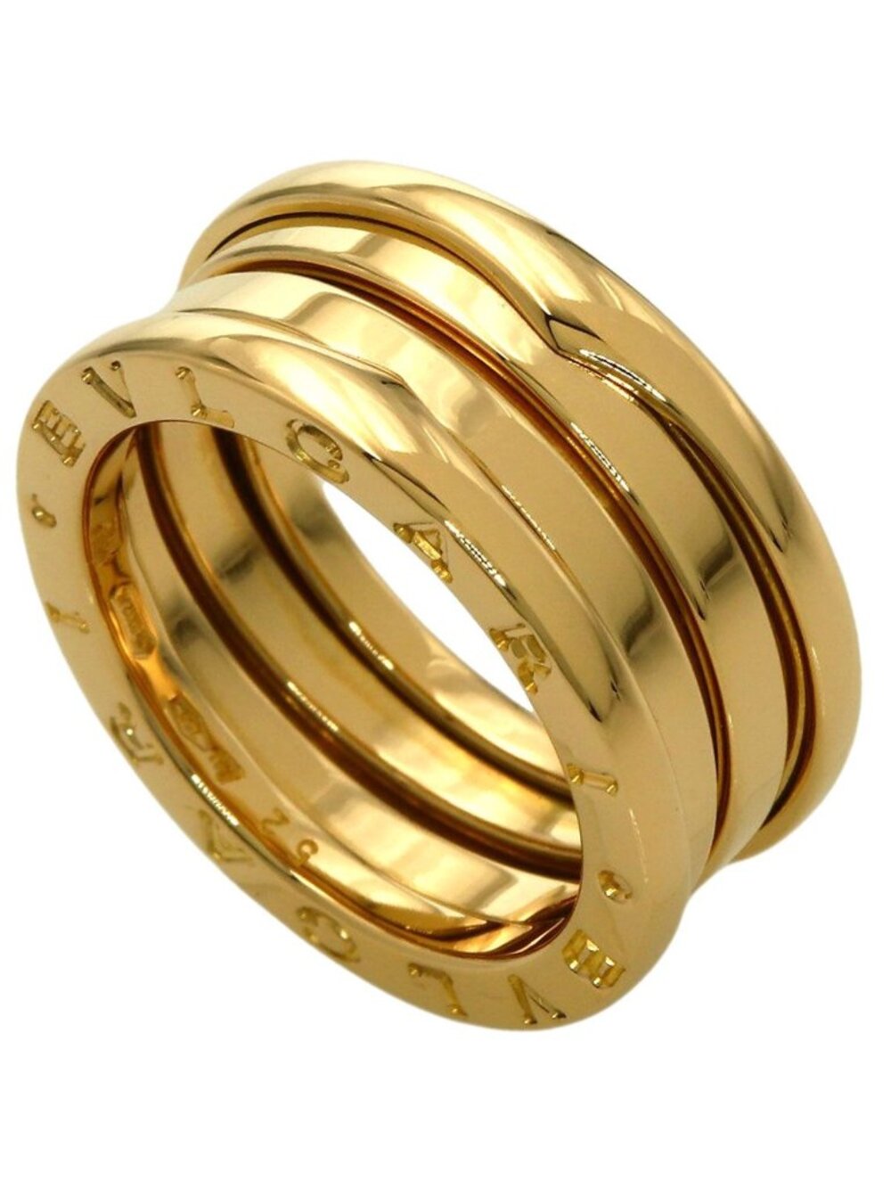 Bvlgari B.zero1 Band 52 Ring 18k Yellow Gold
